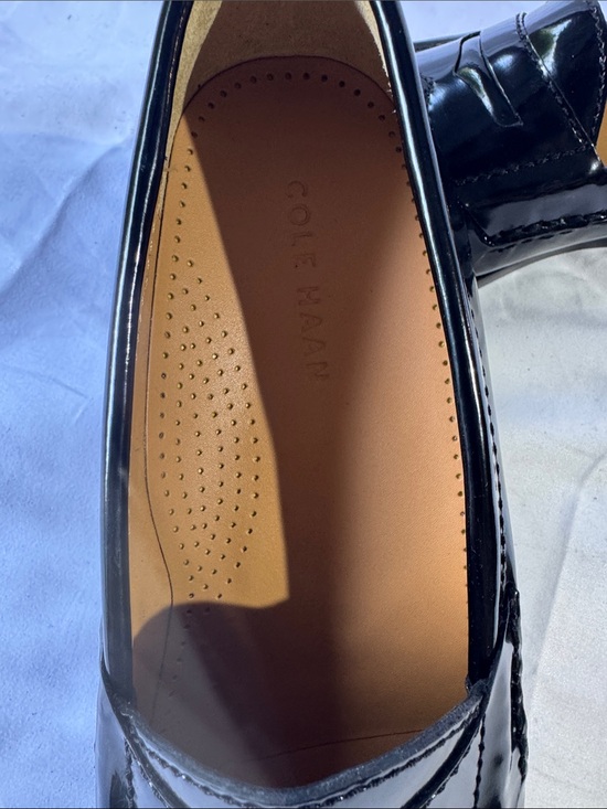 Cole Haan Black Patent Leather Penny Loafers main image 15